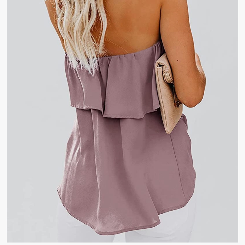 Macys strapless blouse - Picture 3 of 3